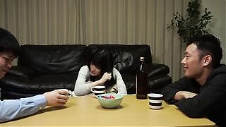 Secretly Having Fun Tricks Inside the Kotatsu. Her Bfs Friend Cuckolds Me for Some Seriously Raw SEX! -three